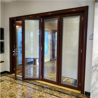 Pintu Teras Aluminium Bifold