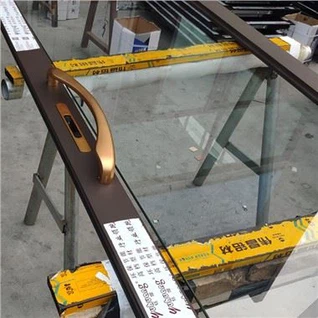 Jendela Aluminium Coklat Tua