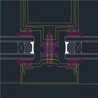 Dinding Tirai Terisolasi