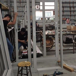 Pintu Aluminium Kantor