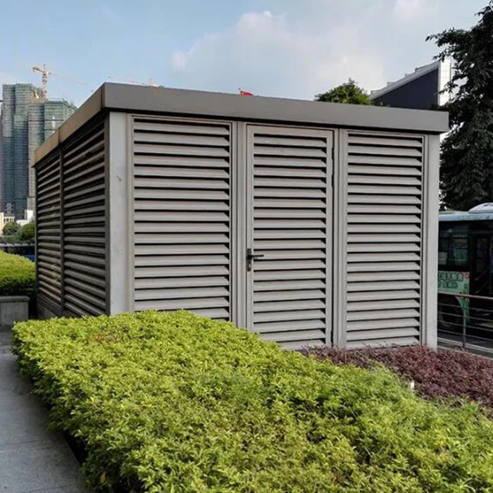 Aluminium Louvre Door