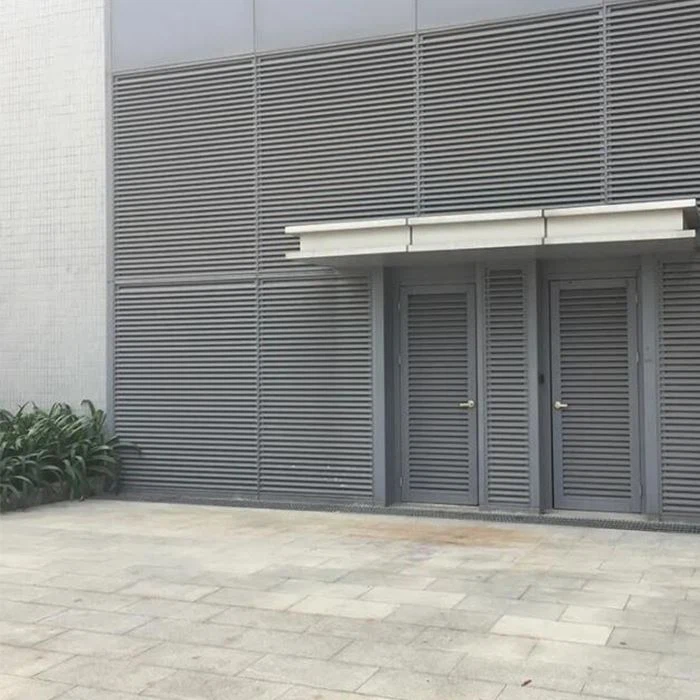 Pintu Aluminium Louvre