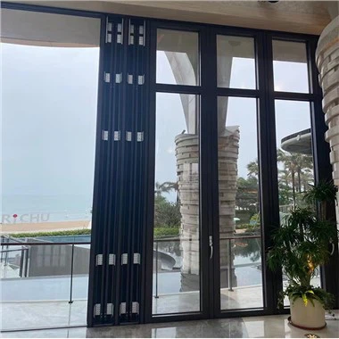 Pintu Aluminium Bifold French